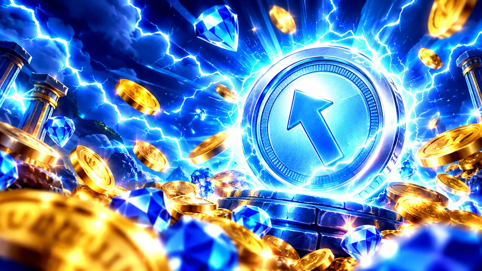 Coin UP Lightning hero